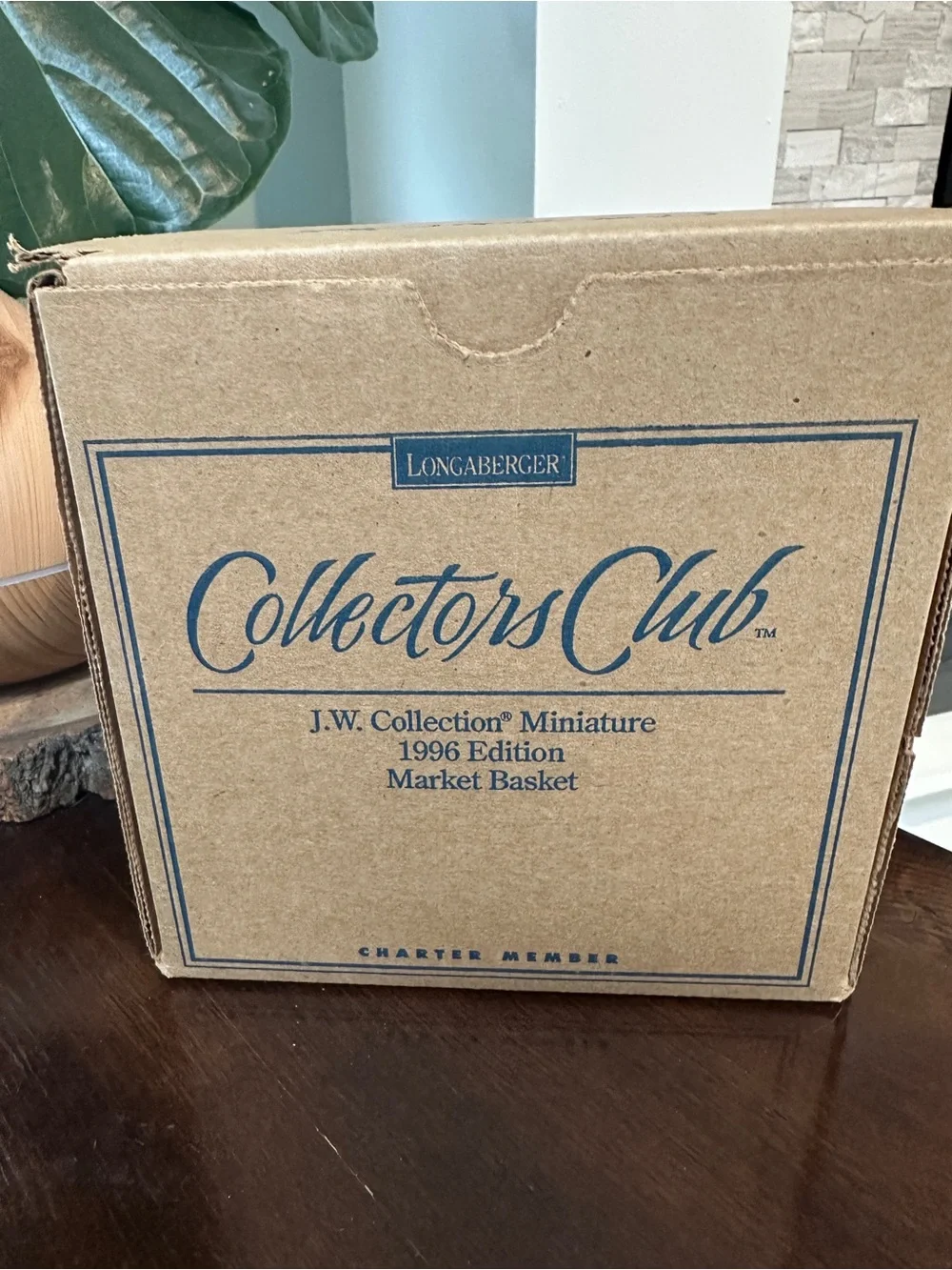 Longaberger 1998 Renewal Basket Collectors Chub New in Box